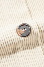 Load image into Gallery viewer, Drawstring Button Up Long Sleeve Hooded Jacket