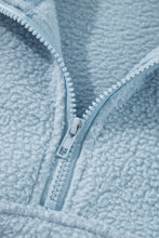 Load image into Gallery viewer, Half Zip Long Sleeve Sweatshirt