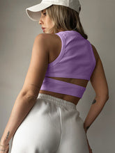 Load image into Gallery viewer, Cutout Round Neck Tank