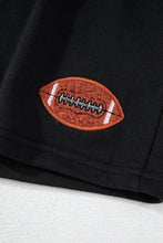 Load image into Gallery viewer, GAME DAY Football Round Neck Long Sleeve Top and Shorts Set