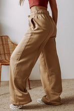 Load image into Gallery viewer, Drawstring Wide Leg Pants with Pockets