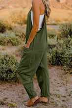 Load image into Gallery viewer, Double Take V-Neck Sleeveless Jumpsuit with Pocket