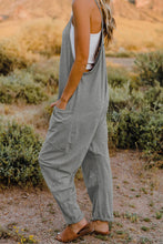 Load image into Gallery viewer, Double Take V-Neck Sleeveless Jumpsuit with Pocket