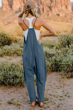 Load image into Gallery viewer, Double Take V-Neck Sleeveless Jumpsuit with Pocket