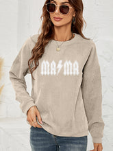 Load image into Gallery viewer, MAMA Graphic Dropped Shoulder Sweatshirt