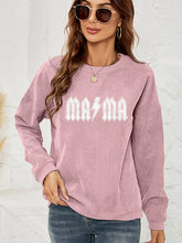 Load image into Gallery viewer, MAMA Graphic Dropped Shoulder Sweatshirt