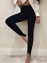 Load image into Gallery viewer, Ribbed Mid Waist Leggings