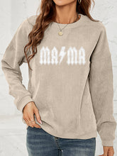 Load image into Gallery viewer, MAMA Graphic Dropped Shoulder Sweatshirt