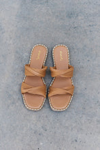 Load image into Gallery viewer, Qupid Summertime Fine Double Strap Twist Sandals