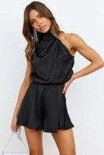 Load image into Gallery viewer, Turtleneck Sleeveless Romper
