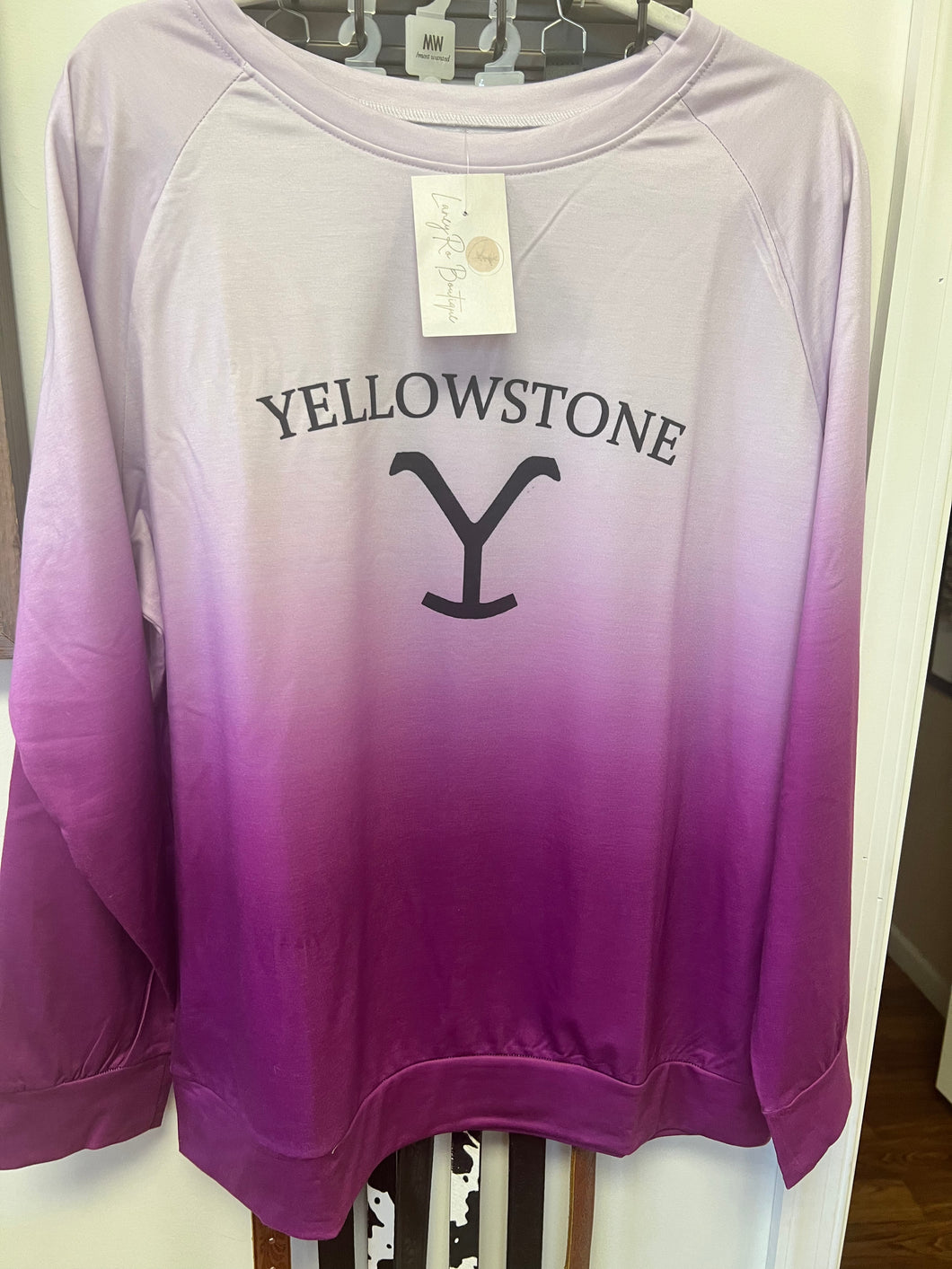 Purple Yellowstone Long Sleeve