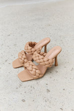 Load image into Gallery viewer, Forever Link Double Braided Strap Mule Heels

