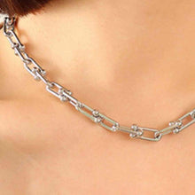 Load image into Gallery viewer, Chunky Chain Titanium Steel Necklace
