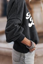 Load image into Gallery viewer, GAME DAY Graphic Drop Shoulder Sweatshirt
