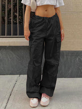 Load image into Gallery viewer, Drawstring Waist Pants with Pockets
