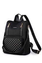 Load image into Gallery viewer, Zipper Pocket Beaded Backpack
