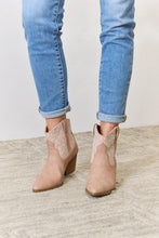 Load image into Gallery viewer, East Lion Corp Rhinestone Ankle Cowgirl Booties

