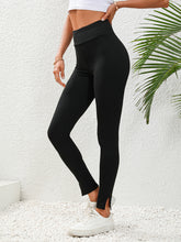 Load image into Gallery viewer, High Waist Slit Leggings
