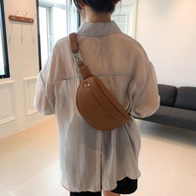Load image into Gallery viewer, PU Leather Sling Bag
