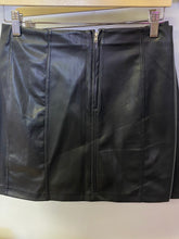 Load image into Gallery viewer, Leather Mini Skirt

