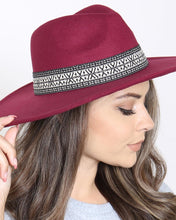 Load image into Gallery viewer, The Jessica Burgundy Hat
