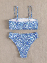 Load image into Gallery viewer, Blue Floral Bikini
