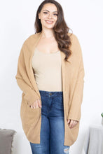 Load image into Gallery viewer, Plus Size Knit Cardigan
