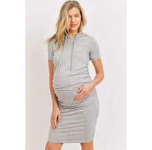 Load image into Gallery viewer, Maternity Hoodie Dress
