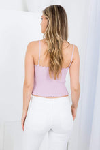 Load image into Gallery viewer, Ribbed Lavender Tank
