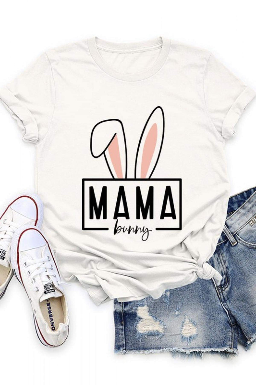Mama Bunny Graphic Tee